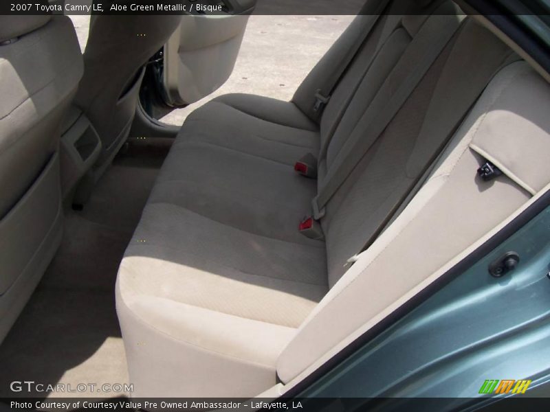Aloe Green Metallic / Bisque 2007 Toyota Camry LE