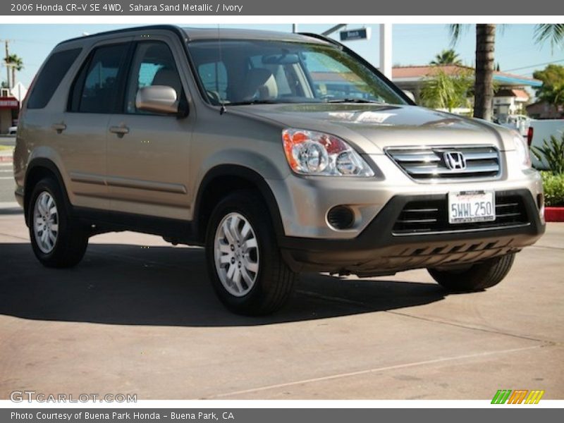 Sahara Sand Metallic / Ivory 2006 Honda CR-V SE 4WD
