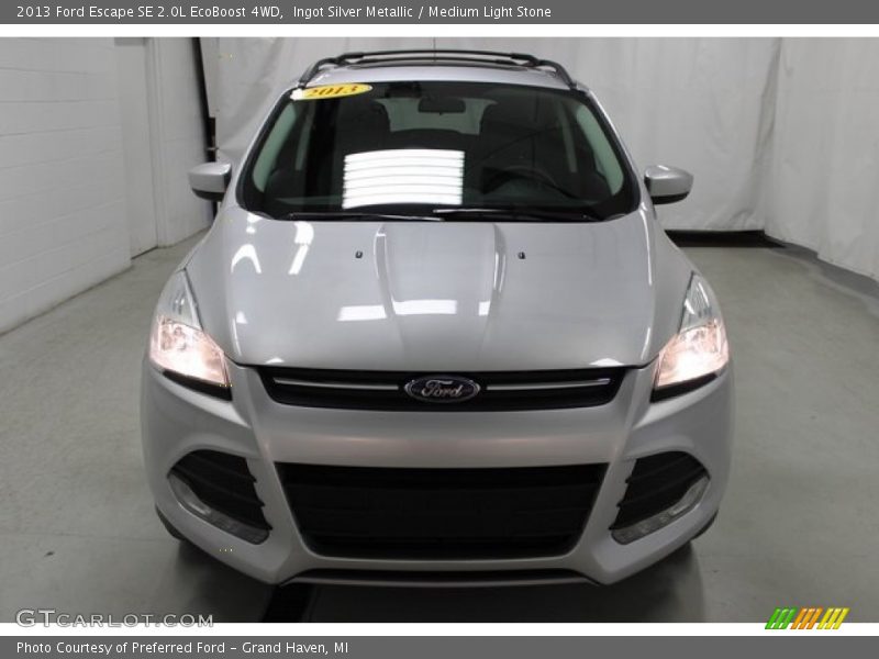 Ingot Silver Metallic / Medium Light Stone 2013 Ford Escape SE 2.0L EcoBoost 4WD