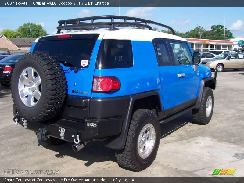 Voodoo Blue / Dark Charcoal 2007 Toyota FJ Cruiser 4WD