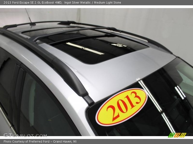 Ingot Silver Metallic / Medium Light Stone 2013 Ford Escape SE 2.0L EcoBoost 4WD