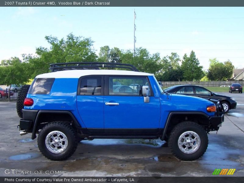Voodoo Blue / Dark Charcoal 2007 Toyota FJ Cruiser 4WD