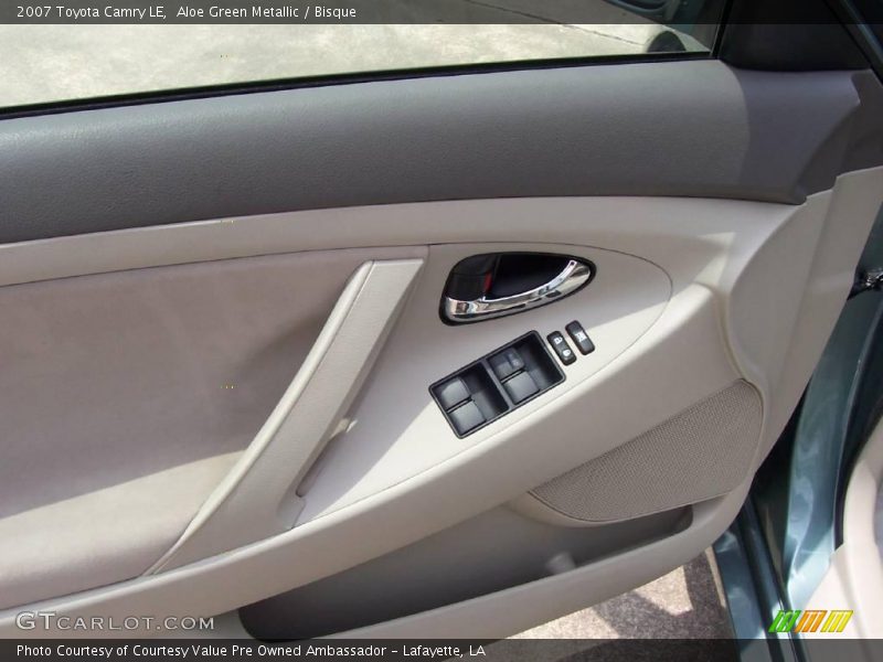 Aloe Green Metallic / Bisque 2007 Toyota Camry LE