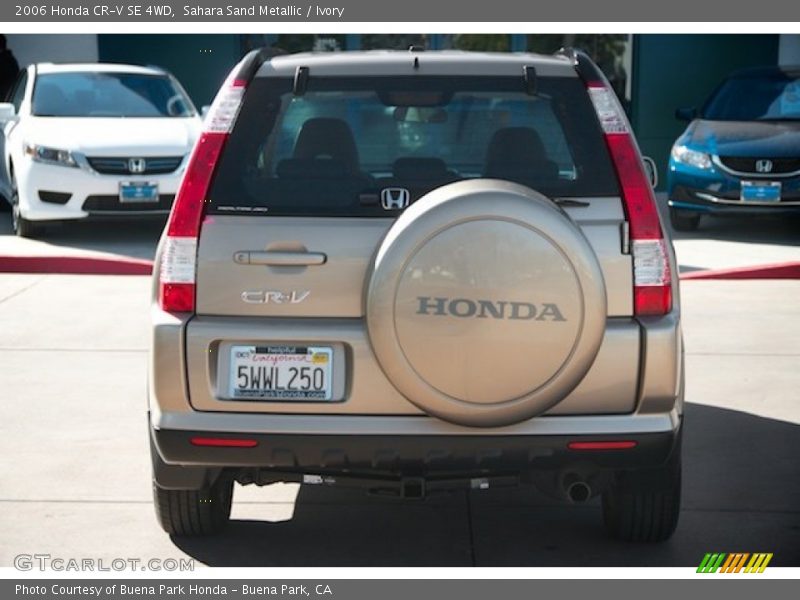 Sahara Sand Metallic / Ivory 2006 Honda CR-V SE 4WD