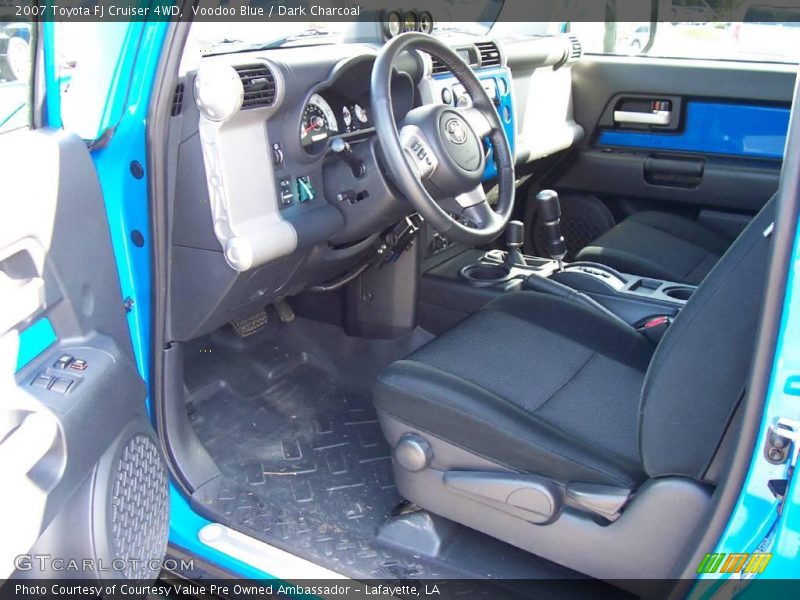 Voodoo Blue / Dark Charcoal 2007 Toyota FJ Cruiser 4WD