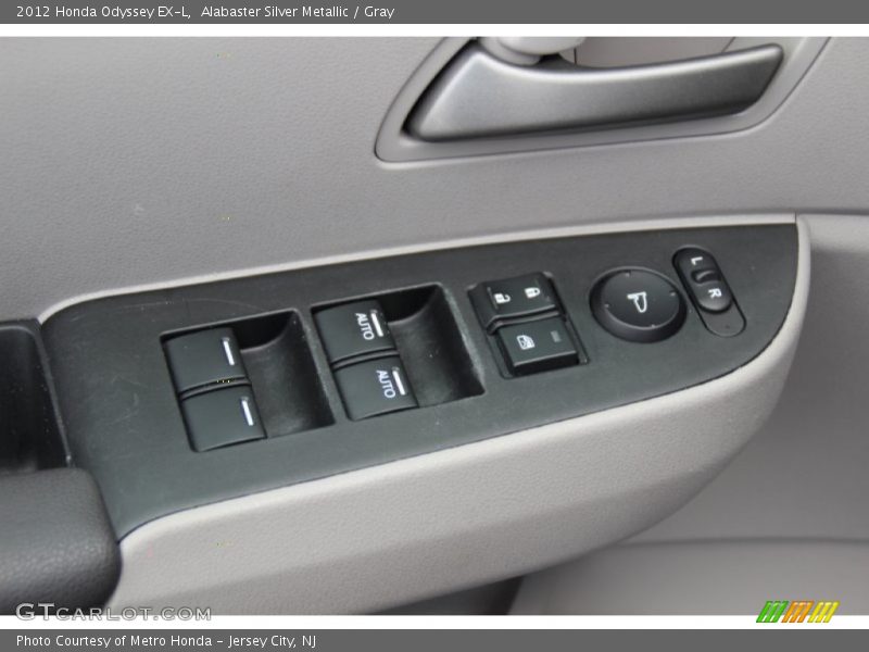 Alabaster Silver Metallic / Gray 2012 Honda Odyssey EX-L
