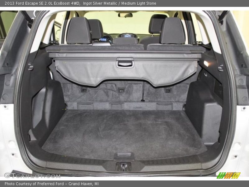 Ingot Silver Metallic / Medium Light Stone 2013 Ford Escape SE 2.0L EcoBoost 4WD