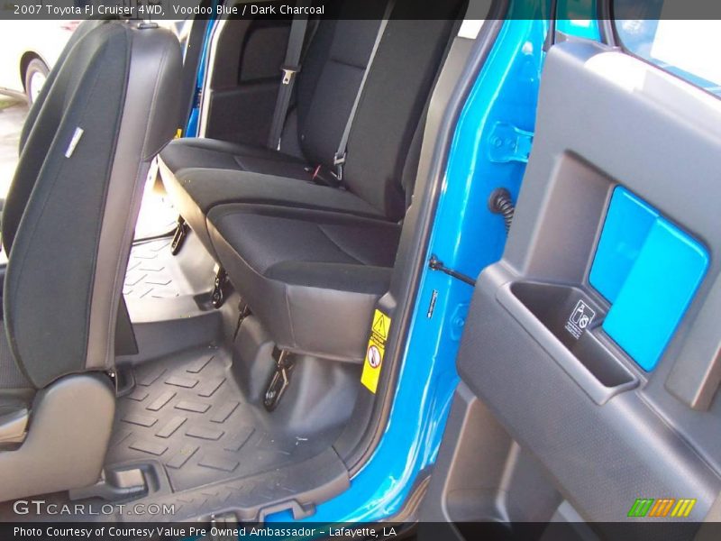 Voodoo Blue / Dark Charcoal 2007 Toyota FJ Cruiser 4WD