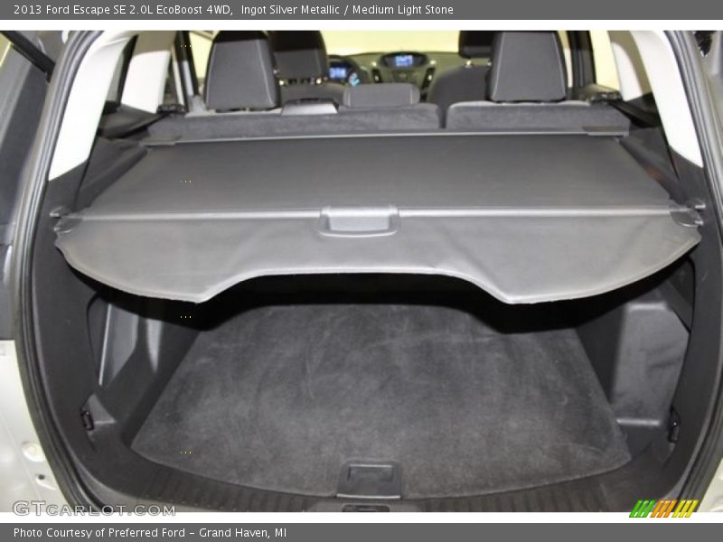 Ingot Silver Metallic / Medium Light Stone 2013 Ford Escape SE 2.0L EcoBoost 4WD