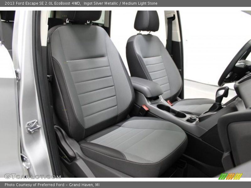 Ingot Silver Metallic / Medium Light Stone 2013 Ford Escape SE 2.0L EcoBoost 4WD