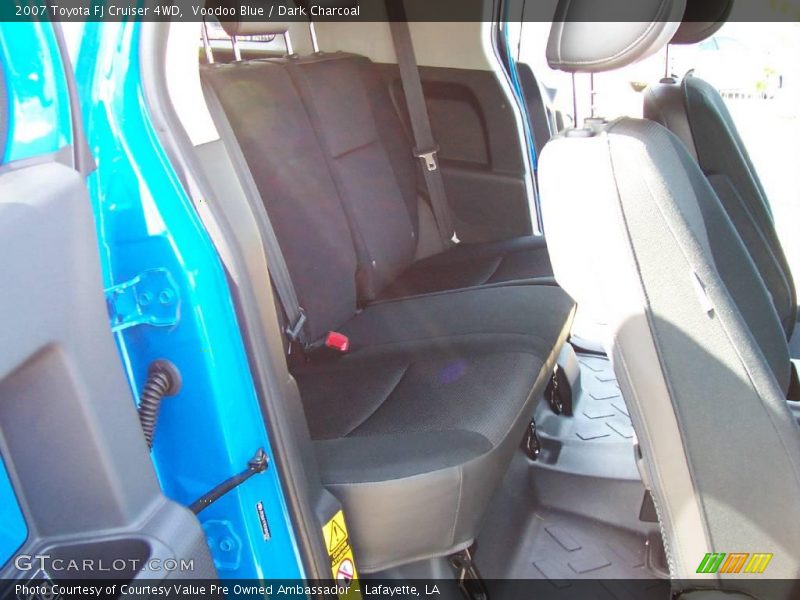 Voodoo Blue / Dark Charcoal 2007 Toyota FJ Cruiser 4WD