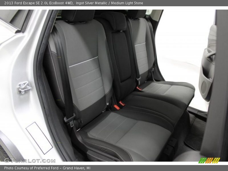 Ingot Silver Metallic / Medium Light Stone 2013 Ford Escape SE 2.0L EcoBoost 4WD