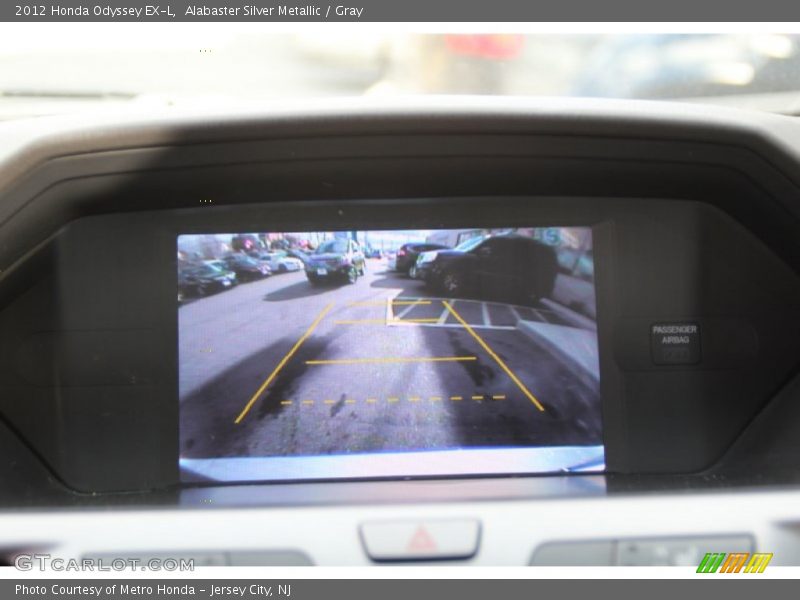 Alabaster Silver Metallic / Gray 2012 Honda Odyssey EX-L