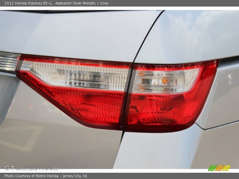 Alabaster Silver Metallic / Gray 2012 Honda Odyssey EX-L