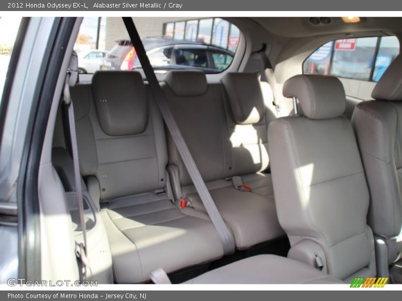 Alabaster Silver Metallic / Gray 2012 Honda Odyssey EX-L