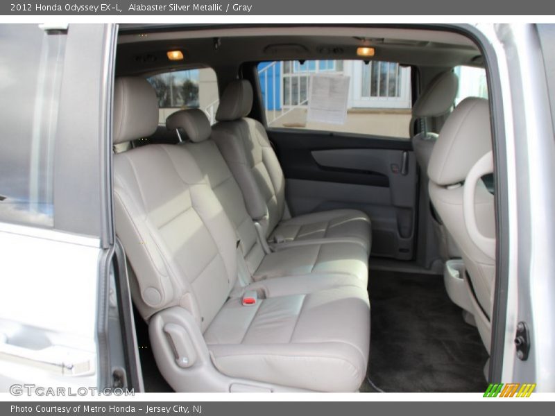 Alabaster Silver Metallic / Gray 2012 Honda Odyssey EX-L