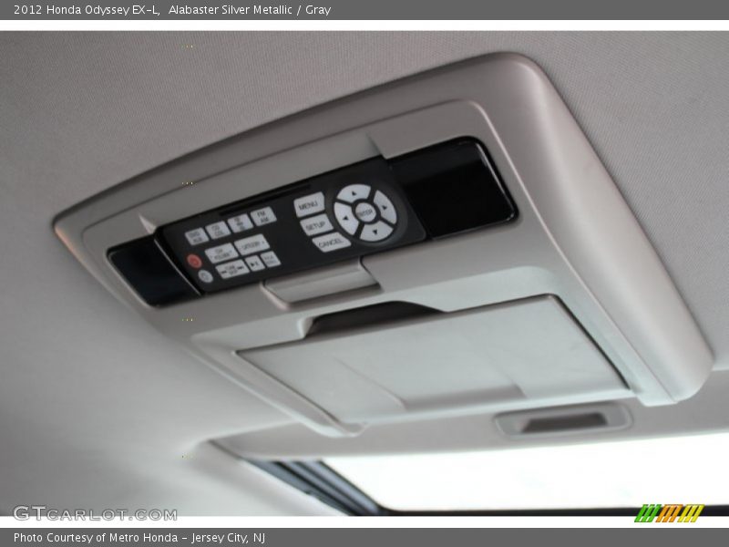 Alabaster Silver Metallic / Gray 2012 Honda Odyssey EX-L