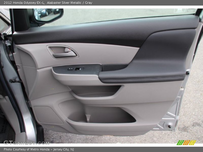 Alabaster Silver Metallic / Gray 2012 Honda Odyssey EX-L