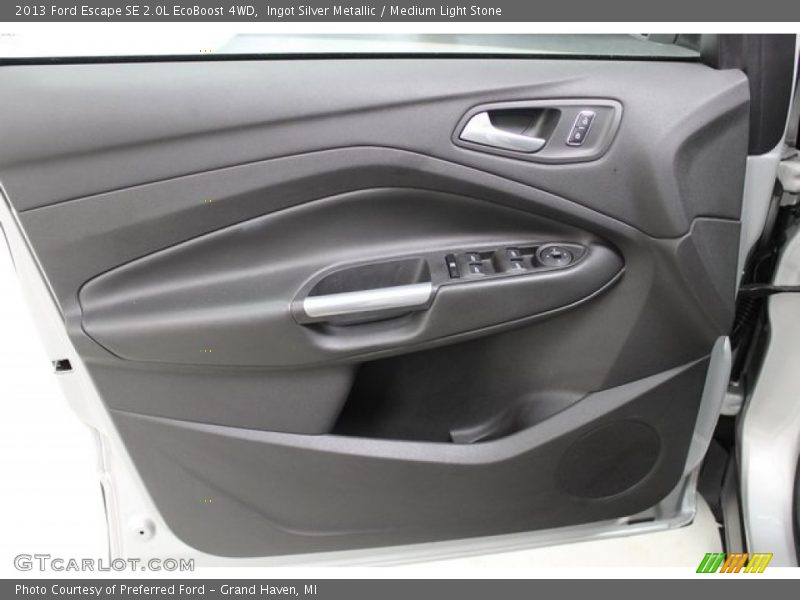 Ingot Silver Metallic / Medium Light Stone 2013 Ford Escape SE 2.0L EcoBoost 4WD