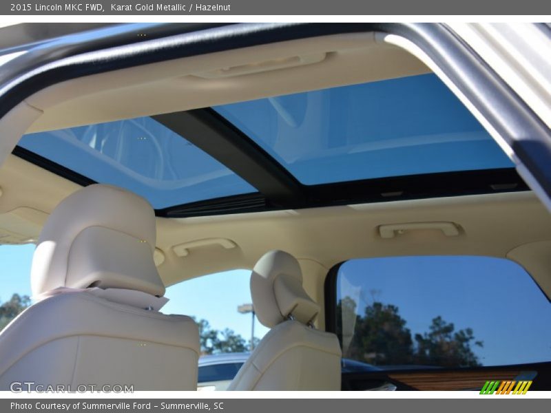 Sunroof of 2015 MKC FWD