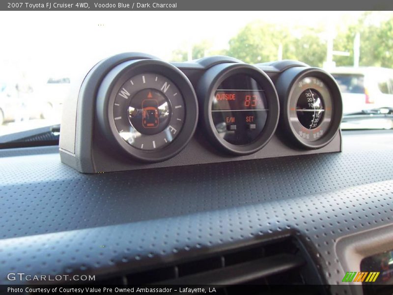 Voodoo Blue / Dark Charcoal 2007 Toyota FJ Cruiser 4WD