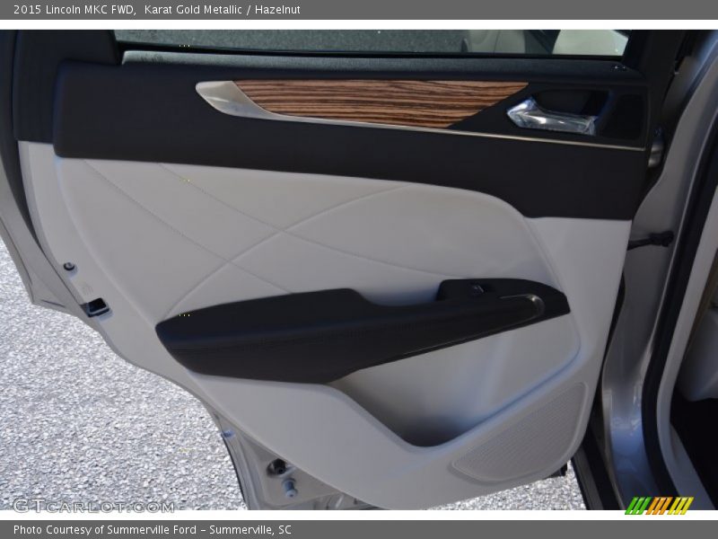 Karat Gold Metallic / Hazelnut 2015 Lincoln MKC FWD