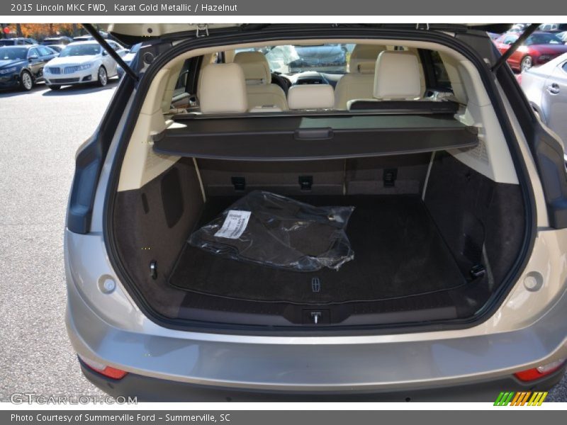 Karat Gold Metallic / Hazelnut 2015 Lincoln MKC FWD