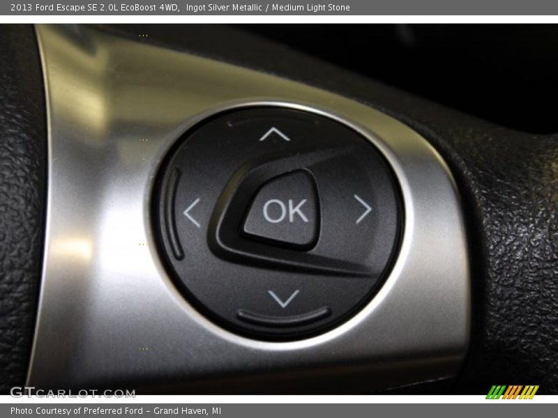 Ingot Silver Metallic / Medium Light Stone 2013 Ford Escape SE 2.0L EcoBoost 4WD