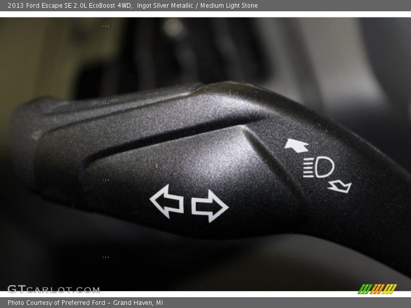 Ingot Silver Metallic / Medium Light Stone 2013 Ford Escape SE 2.0L EcoBoost 4WD