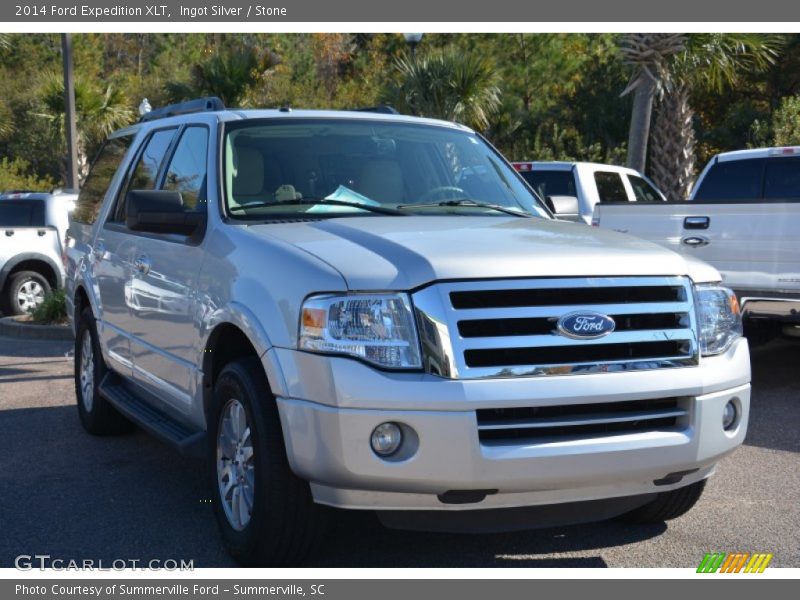 Ingot Silver / Stone 2014 Ford Expedition XLT