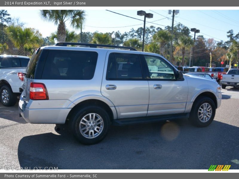 Ingot Silver / Stone 2014 Ford Expedition XLT