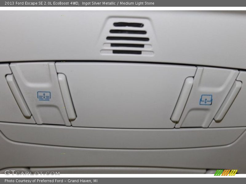 Ingot Silver Metallic / Medium Light Stone 2013 Ford Escape SE 2.0L EcoBoost 4WD