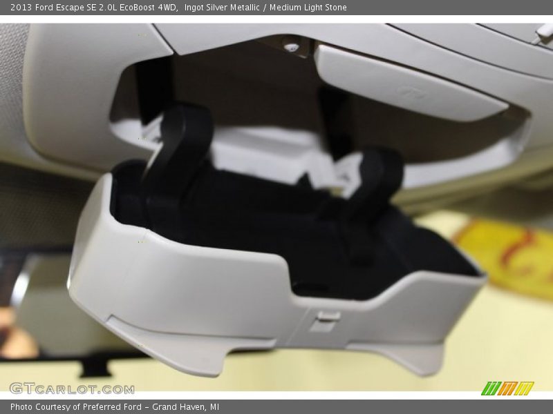 Ingot Silver Metallic / Medium Light Stone 2013 Ford Escape SE 2.0L EcoBoost 4WD