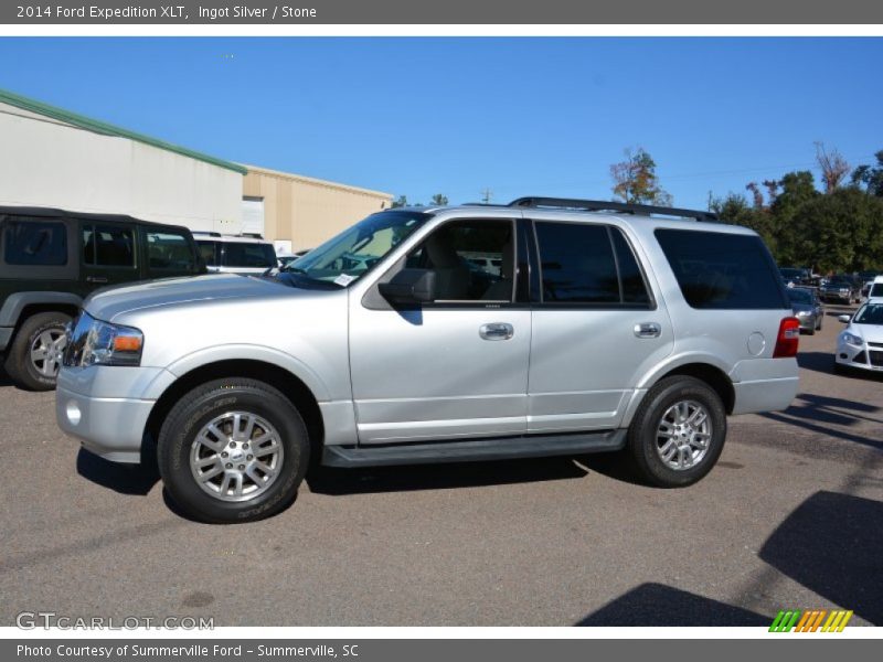 Ingot Silver / Stone 2014 Ford Expedition XLT