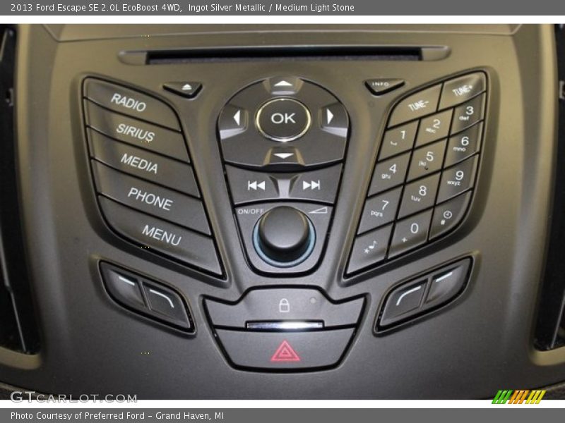 Ingot Silver Metallic / Medium Light Stone 2013 Ford Escape SE 2.0L EcoBoost 4WD