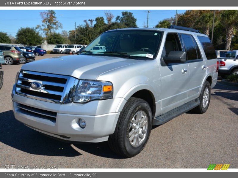 Ingot Silver / Stone 2014 Ford Expedition XLT