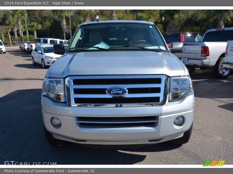 Ingot Silver / Stone 2014 Ford Expedition XLT