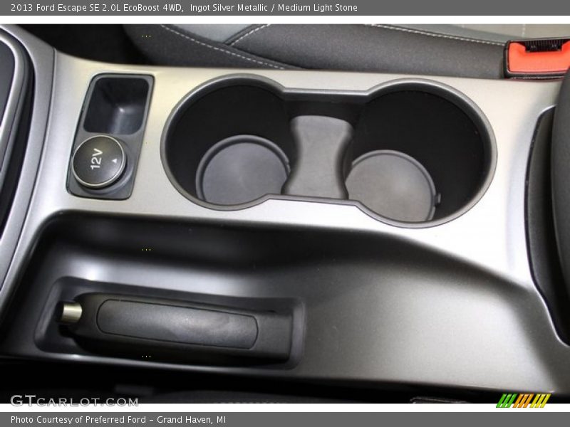Ingot Silver Metallic / Medium Light Stone 2013 Ford Escape SE 2.0L EcoBoost 4WD