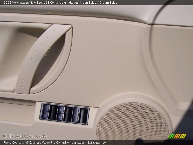 Harvest Moon Beige / Cream Beige 2008 Volkswagen New Beetle SE Convertible