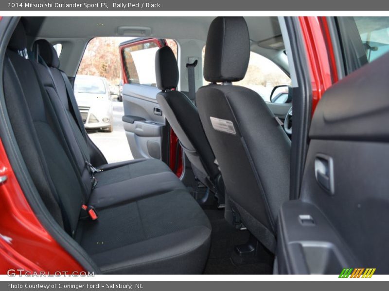Rally Red / Black 2014 Mitsubishi Outlander Sport ES