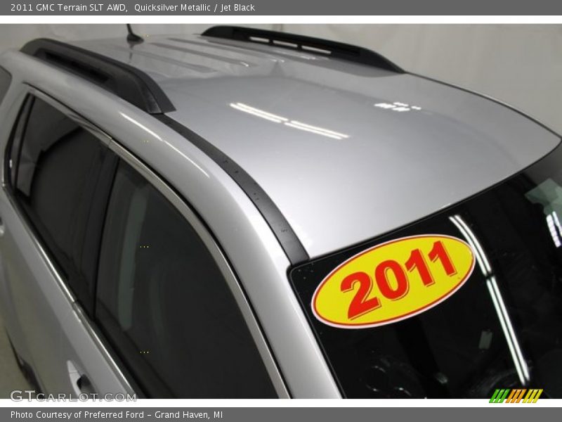 Quicksilver Metallic / Jet Black 2011 GMC Terrain SLT AWD