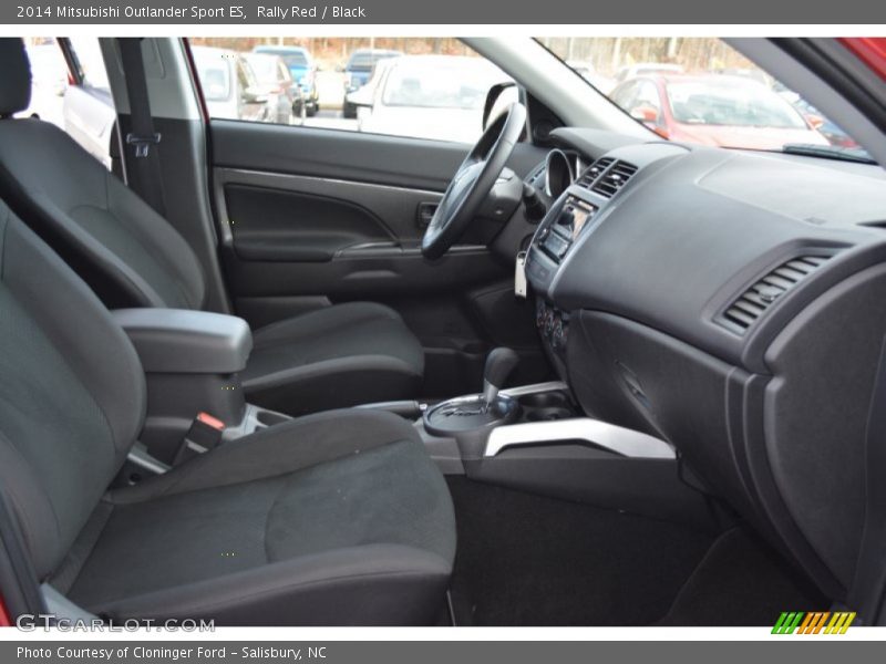 Rally Red / Black 2014 Mitsubishi Outlander Sport ES