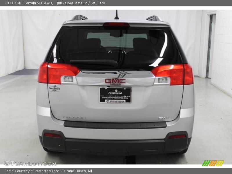 Quicksilver Metallic / Jet Black 2011 GMC Terrain SLT AWD