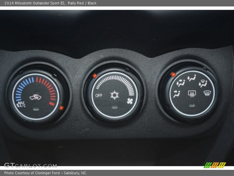 Rally Red / Black 2014 Mitsubishi Outlander Sport ES