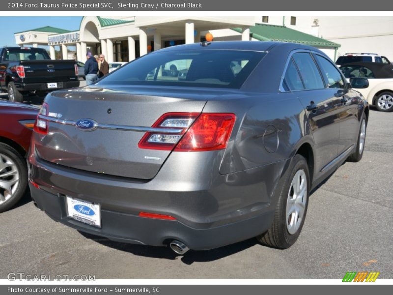 Sterling Gray / Charcoal Black 2014 Ford Taurus Police Special SVC