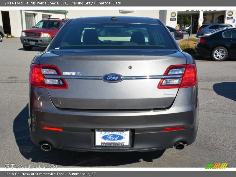 Sterling Gray / Charcoal Black 2014 Ford Taurus Police Special SVC