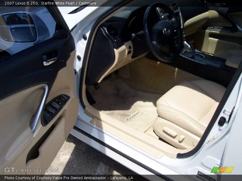 Starfire White Pearl / Cashmere 2007 Lexus IS 250