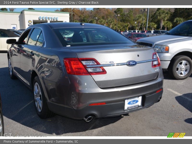 Sterling Gray / Charcoal Black 2014 Ford Taurus Police Special SVC