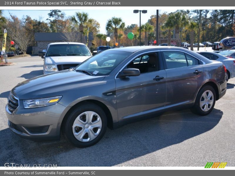 Sterling Gray / Charcoal Black 2014 Ford Taurus Police Special SVC