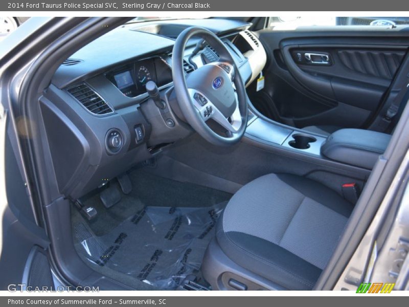 Charcoal Black Interior - 2014 Taurus Police Special SVC 